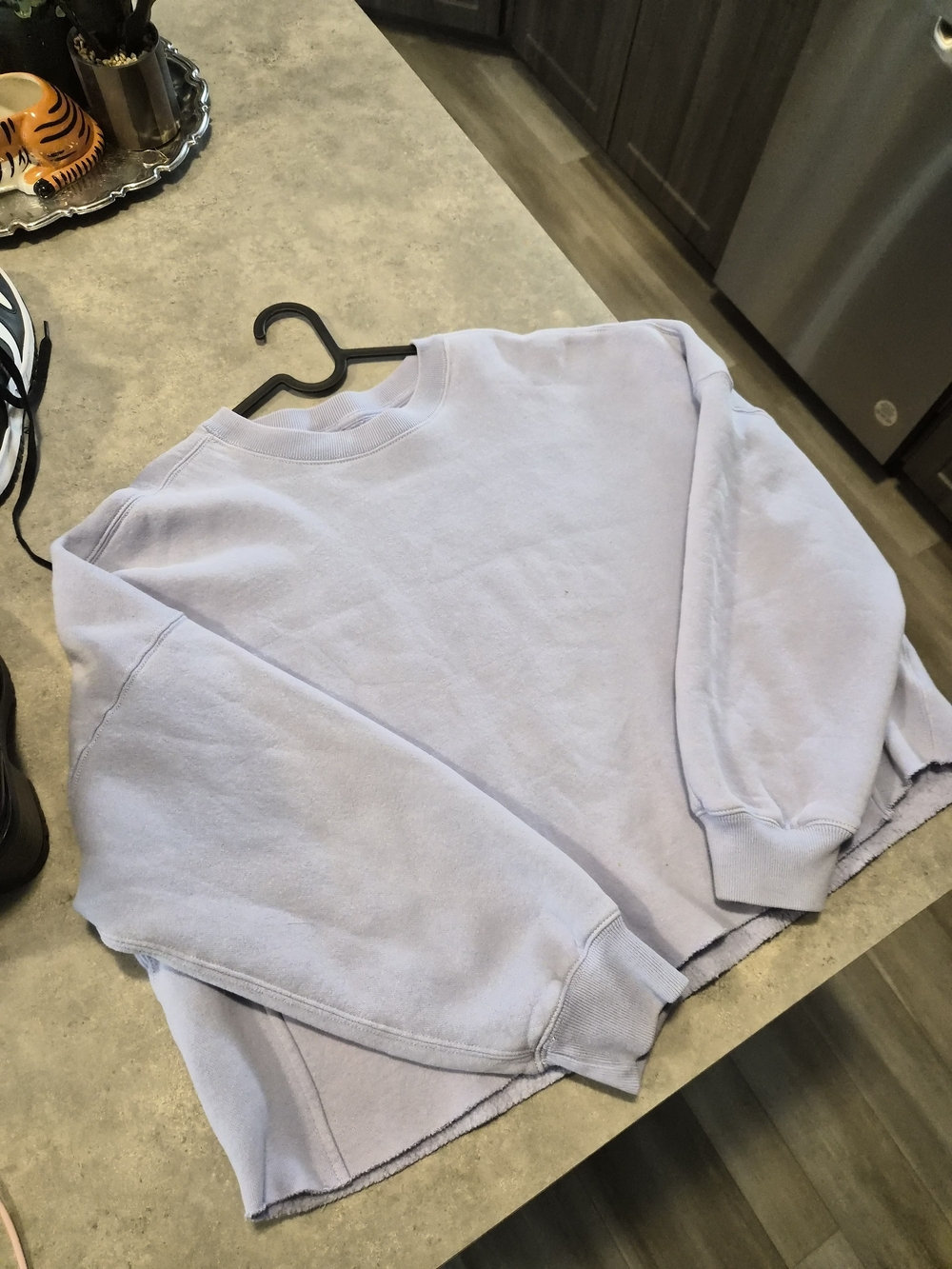 Abercrombie Crewneck Sweatshirt - Light Lavender